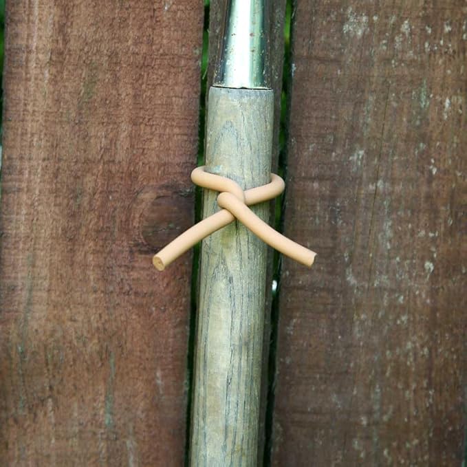 Garden Twist Tie - Original Soft Tie for Plants & Trees - 16.4' - UV Stabilised Rubber Compound