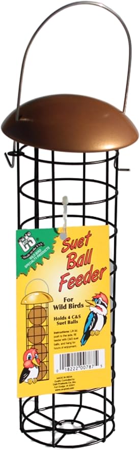 C&S Wild Bird Food Suet Dough Balls Feeder