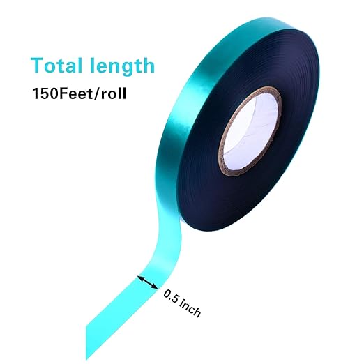 3 Rolls 150 Feet Stretch Tie Tape 0.5 Inch Garden Tie Tape Thick Plant Ribbon Garden Green Vinyl Stake for Indoor Outdoor Patio Plant Use