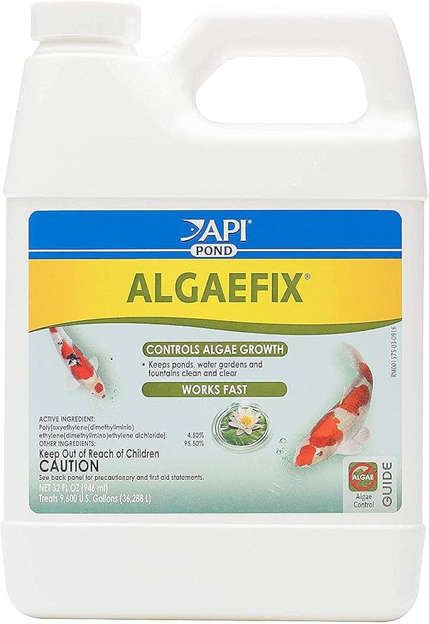 API POND ALGAEFIX Algae Control 32-Ounce Bottle, FISHAQUARI (169G)