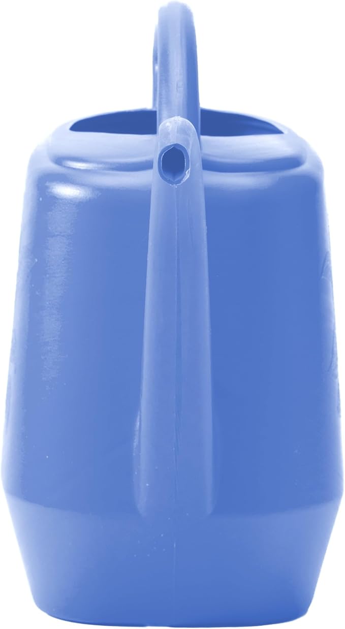 Bloem Aqua Rite 1.1 Gallon (144 Fl Oz) Peri-Blue Resin Watering Can for Indoor and Outdoor Use