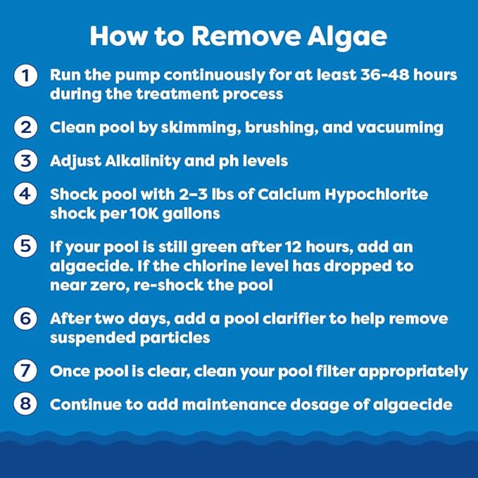 In The Swim Opening Kit and Chlorine Bundle - Pre-Measured Opening Kit for Easy Use - 10 Pound Bucket of 3-Inch Stabilized Chlorine Tablets - Inground and Above Ground Pools Up to 7,500 Gallons
