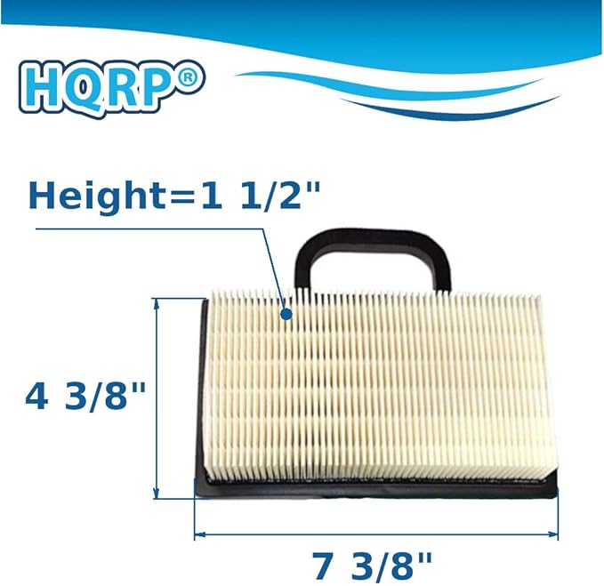 HQRP Filter Cartridge with Pre-Cleaner compatible with Murray 461004X92 465306X8 Garden Tractors Intek V-Twin Engines, 499486S 273638S