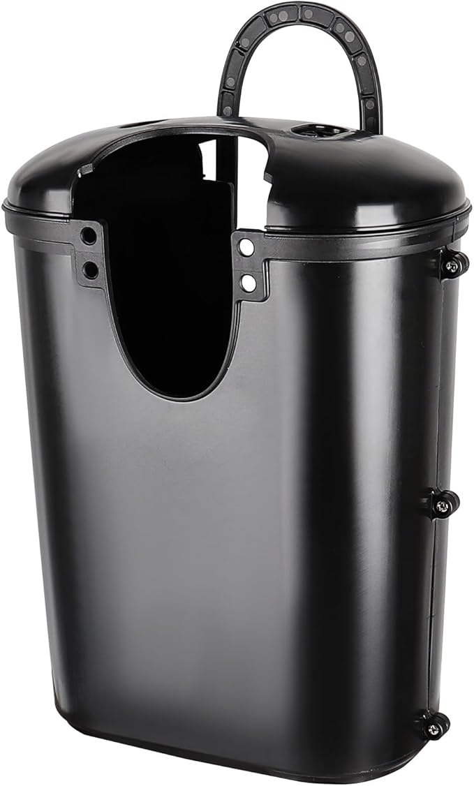 Courtyard Hose boxes, garden hoses Box。Black