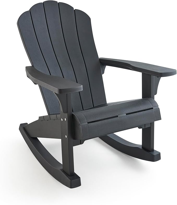 Keter Everest Adirondack Rocker - Graphite