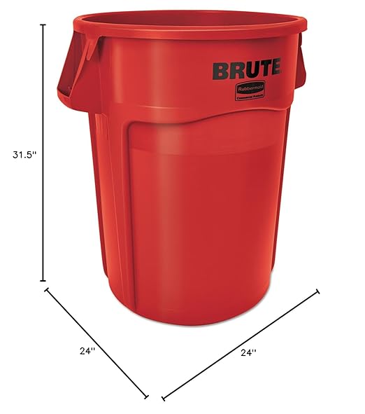 RED BRUTE 44 GALLON UTILITY CONTAINER