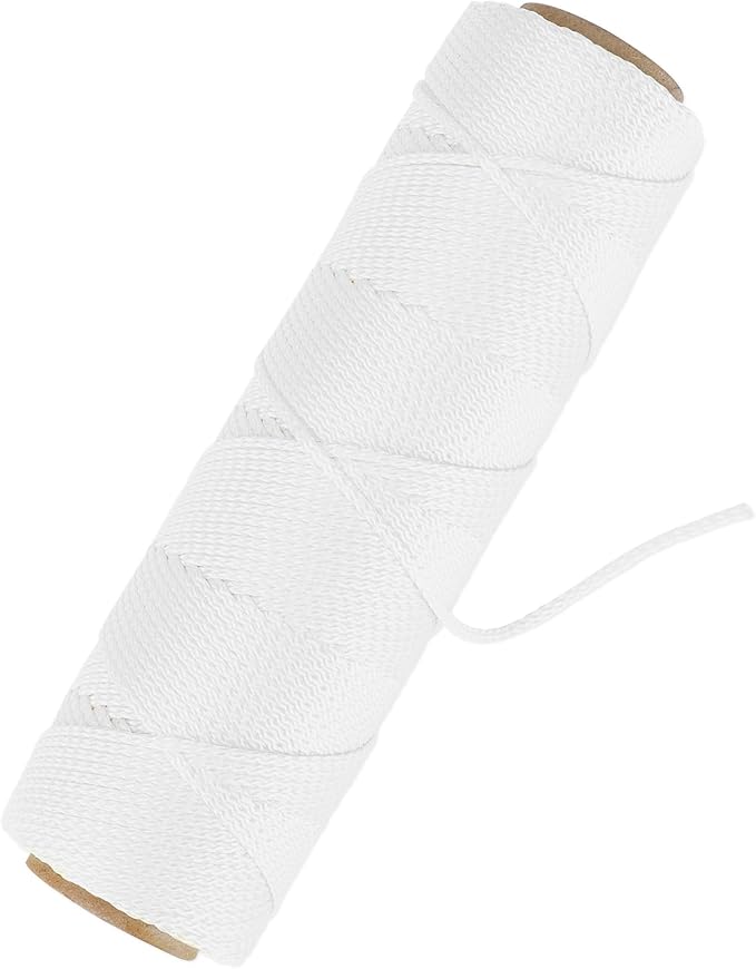 Goldblatt Mason Line, 250 Feet #18 Braided Nylon String, Perfect for Gardening or Masonry Tools