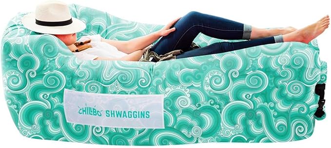 Chillbo Lazybone Inflatable Lounger - Ultimate Inflatable Couch for Maximum Chill - The Perfect Blow Up Couch for Music Festivals Or Lounger for Camping