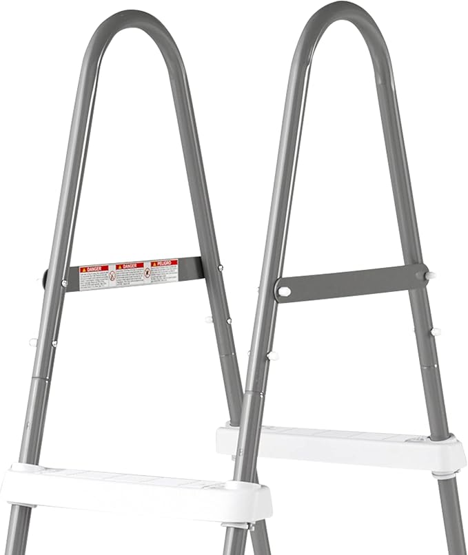 Intex Above Ground Steel Frame Swimming Pool Ladder for 42-in. Wall Height Pools