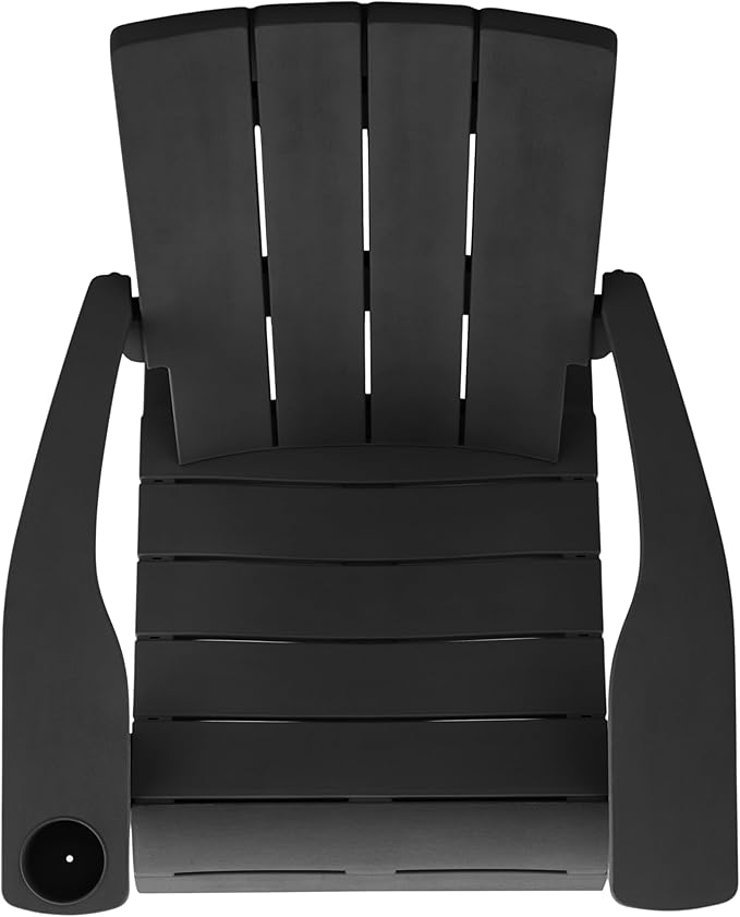 Keter Modern Adirondack Chair - Black