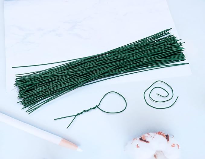 Tupalizy 8Inch Reusable Cable Ties Wire Twist Ties Garden Twine for Plastic Bags Electronics Cords Organize Gardening Vines Climbing Plants Halloween Christmas Holiday Decors Crafts,200PCS,Dark Green