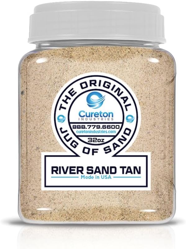 32 oz Jug of Beige Sand for Indoor Outdoor Decor, vase Filler, Candles, Art, Crafts, Aquariums, Fairy Gardens, planters, tablescapes, terrariums, Design