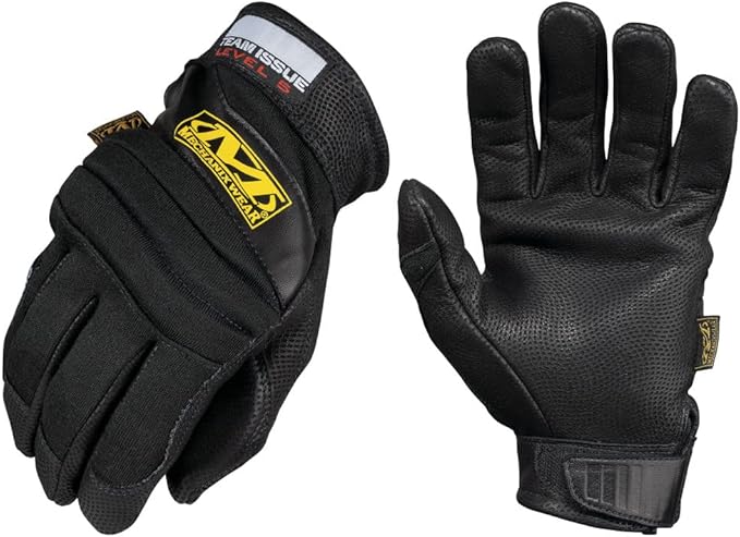 Mechanix Wear CarbonX Level 5 Fire Protection Gloves - Genuine Leather Extreme Heat & Flame Resistant Gloves - Heavy Duty High Temperature Resistance - XX-Large - Black