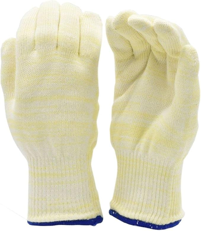 G & F 1689L Dupont Nomex® & Kevlar® Heat Resistant Oven Gloves, for BBQ, Fireplace,and Grilling. Commercial Grade, Large, Sold by 1 Piece