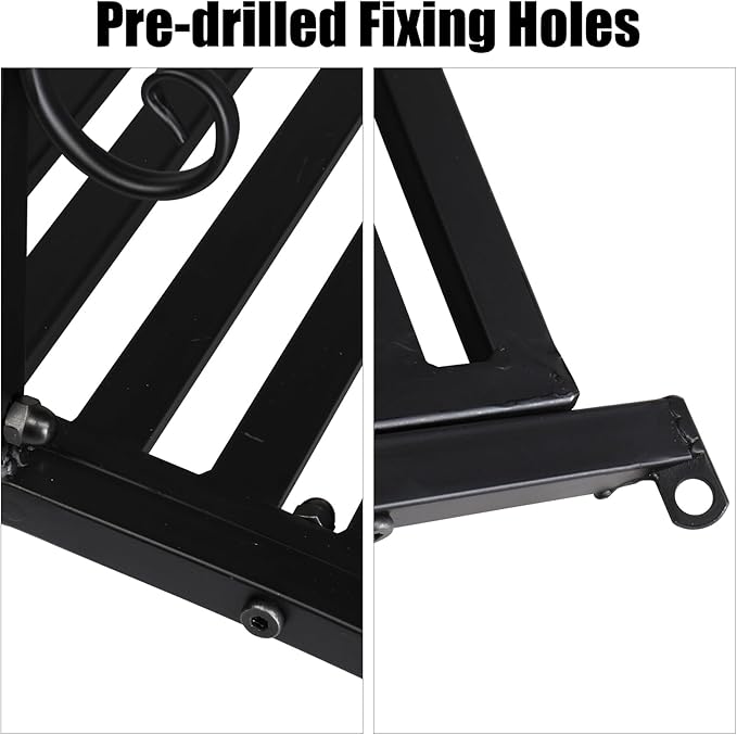 Outdoor Metal Arch Backyard Garden Bridge with Safety Siderails,Easy Assembly