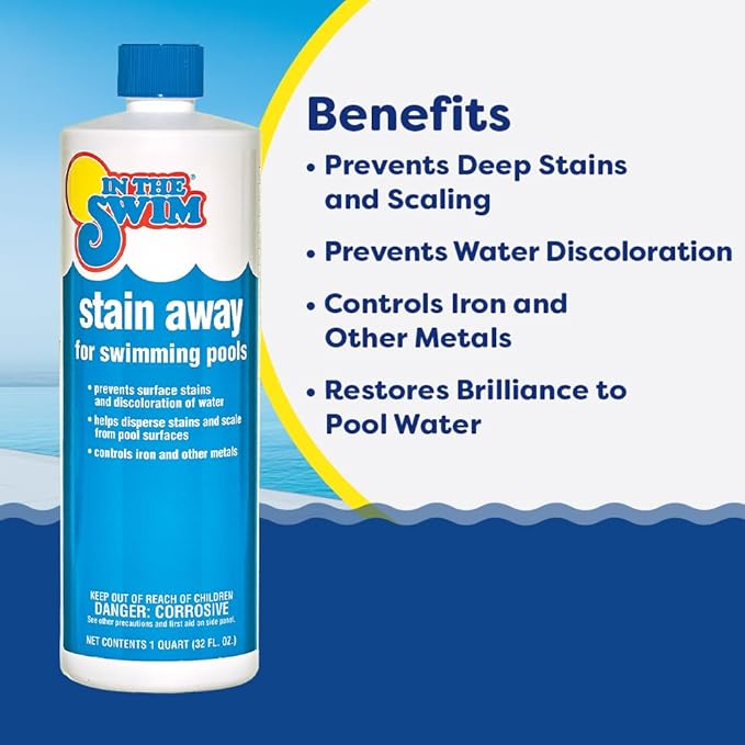 In The Swim Opening Kit and Chlorine Bundle - Pre-Measured Opening Kit for Easy Use - 10 Pound Bucket of 3-Inch Stabilized Chlorine Tablets - Inground and Above Ground Pools Up to 7,500 Gallons