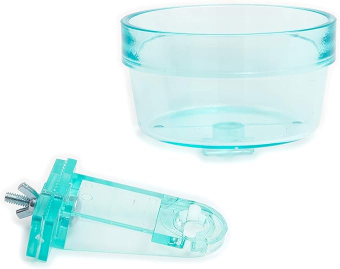 Lixit Critter Bright cages bowls in Assorted Colors for Rabbits, Ferrets, Dogs, Guinea pigs and other pets. (20 Ounce)