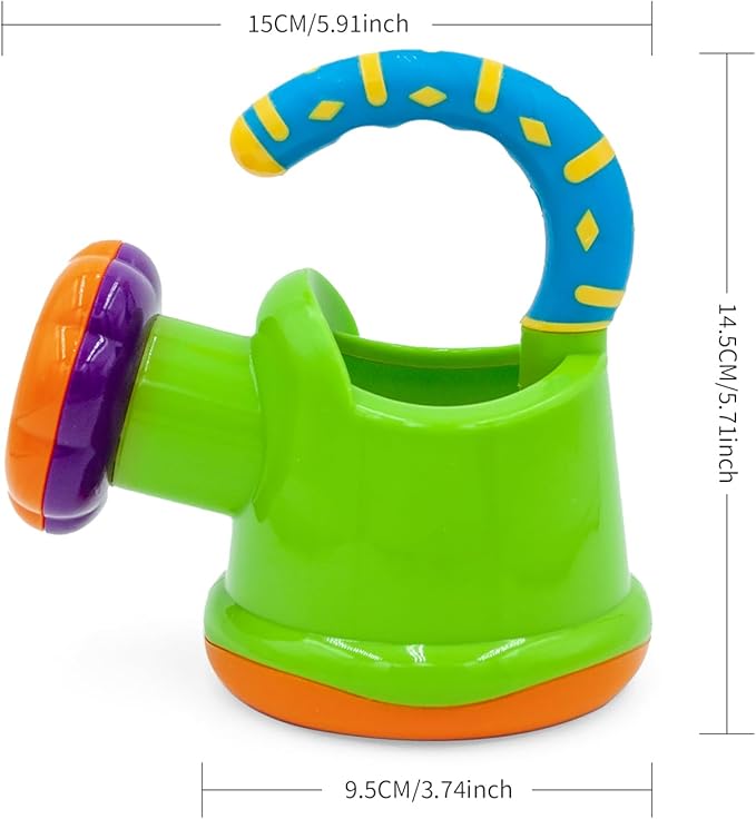 Kids' Fun Watering Can Bath Toy - Interactive & Educational, Lightweight Design for Easy Play, Enhances Hand-Eye Coordination