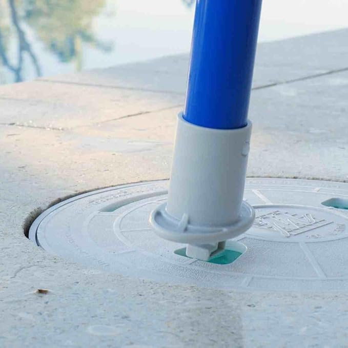 POOL BLASTER Dynamo Pool Skimmer Basket Vacuum, Cordless Hands-Free Safe Debris Removal Tool, No Bending Over, No Skimmer Basket Handle Needed, Rechargeable, Battery-Operated, with Skimmer Basket Hook