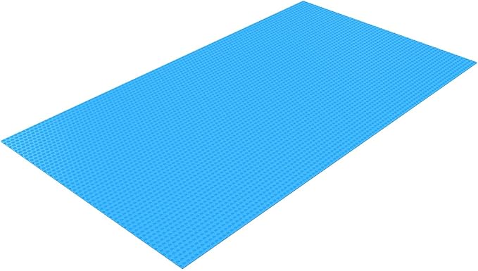 VEVOR Solar Pool Cover, 32 x 16 ft Rectangle Solar Blanket for Pools, 16 mil Solar Covers for Inground Above Ground Swimming Pool Solar, Blue