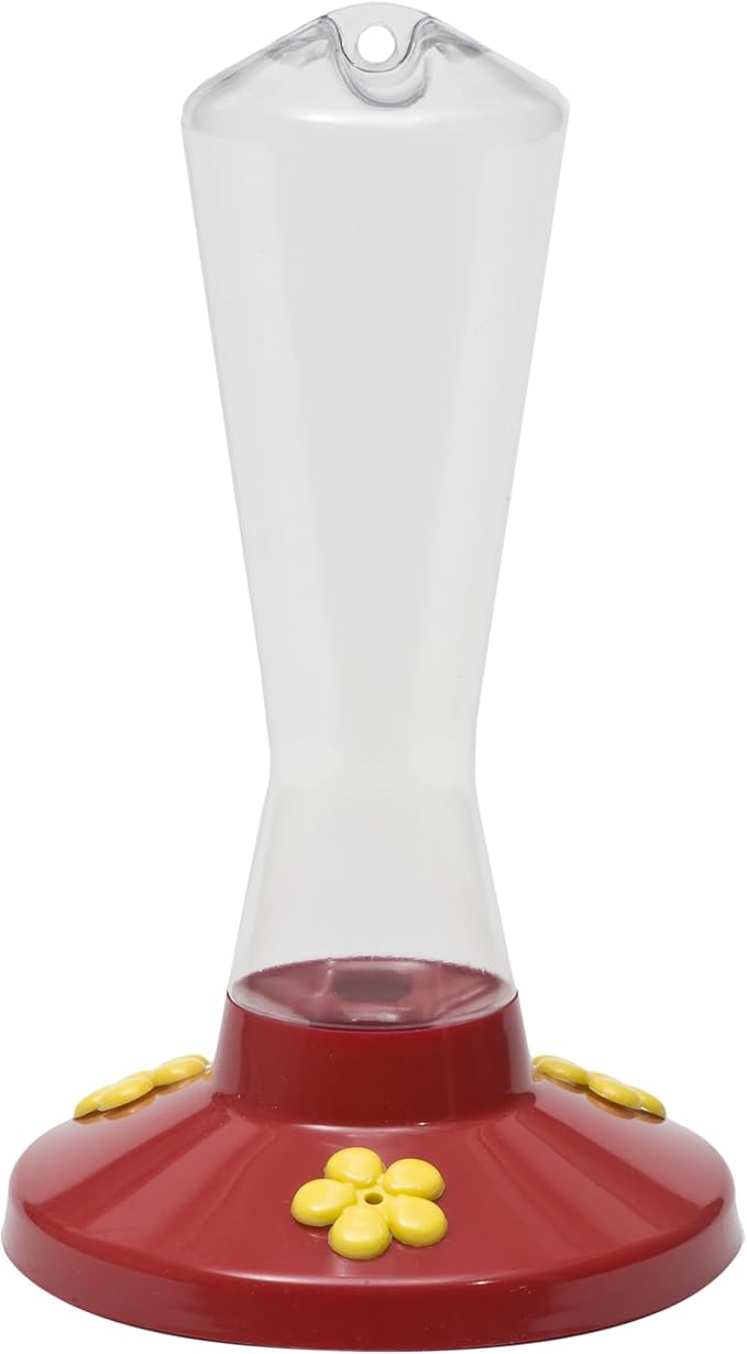Perky-Pet 211 Clear Plastic Hummingbird Feeder – 8 oz