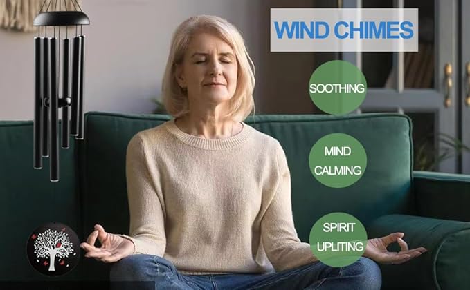 Memorial Wind Chimes for Loss of Loved One,Cardinal Wind Chimes Sympathy Wind Chime for Loss of Loved One,Windchimes in Memory of Loved One,Father Mother Bereavement Memorial Gifts for Remembrance