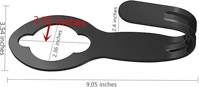 chic style Garden Hose Holder Hook, Pack 2 Metal Hose Hangers for 50ft 25ft Expandable Hose