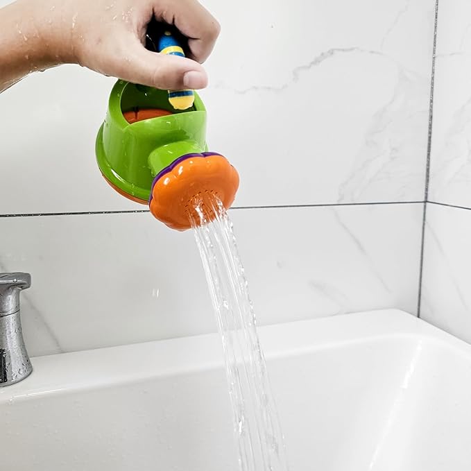 Kids' Fun Watering Can Bath Toy - Interactive & Educational, Lightweight Design for Easy Play, Enhances Hand-Eye Coordination