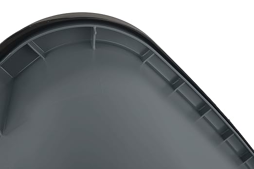 Rubbermaid Commercial Products BRUTE Rollout Trash/Garbage Can/Bin with Wheels 50 GAL Blue for Restaurants/Hospitals/Offices/Back of House/Warehouses