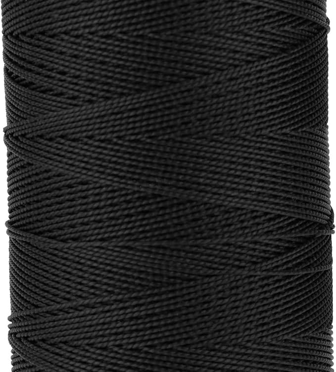 Black Twisted Nylon Line Twine String Cord for Gardening Marking DIY Projects Crafting Masonry