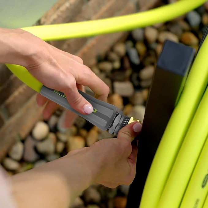 Flexzilla Garden Hose 3/4 in. x 75 ft., Lightweight All-Weather Water Hose, Durable and Flexible, Leak-Free Connections