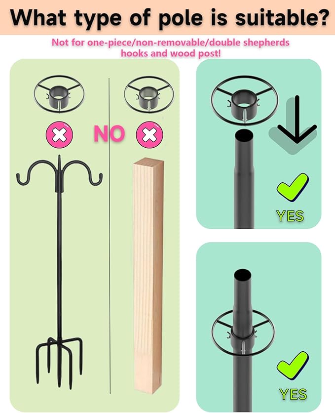 Metal Squirrel Baffle for Bird Feeder Pole, 19" Heavy-Duty Spring-Motion Guard, Upgraded Outdoor Squirrel Protector for Bird Feeder Poles (1 Pack)