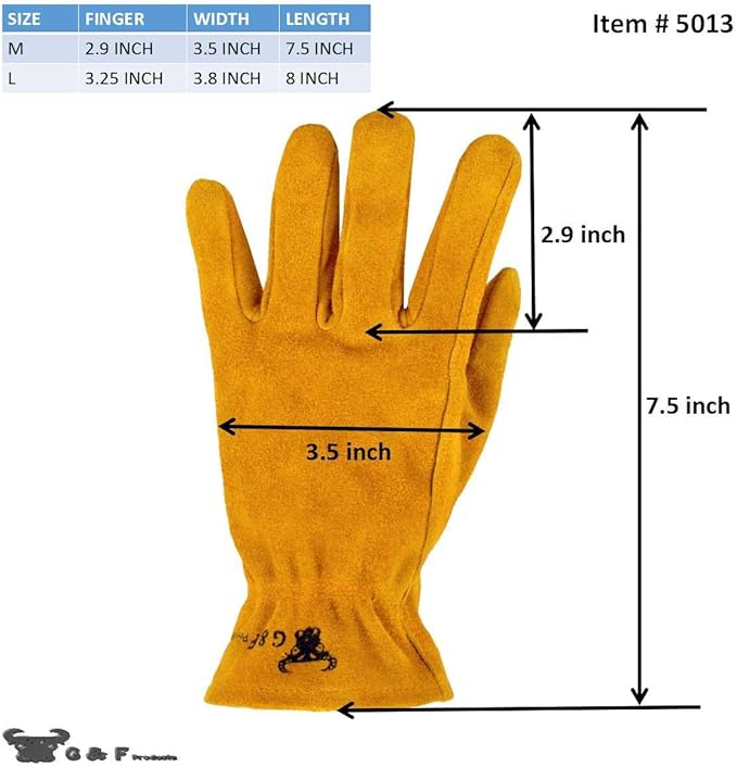 JustForKids Synthetic Leather Kids Garden Gloves Grey, 4-6 Years Old, Durable, Breathable, Non-Slip, Adjustable Safety Cuff, Child-Sized Work Gloves for Planting, Digging, Weeding, Outdoor Play, DIY