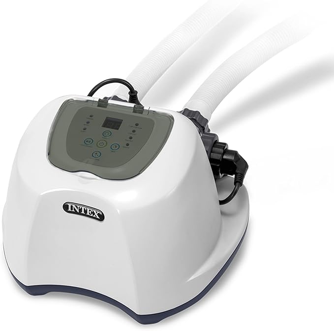 INTEX QS500 Krystal Clear Saltwater Chlorine System for Above Ground Pools: Keeps Water Clean and Clear – Reduces Chemical Use – Up to 7000 Gal. Pools