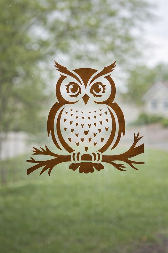 Owl Stencil – Reusable Bird Art Stencil for Painting, Crafting and DIY Projects