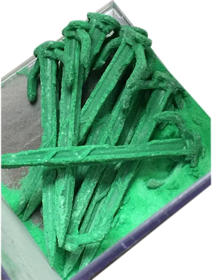 100 ct. Contractor Grade 4 Inch Biodegradable Stakes, Sod staples For Securing Weed Fabric, Landscape Fabric, Netting, and Blanket
