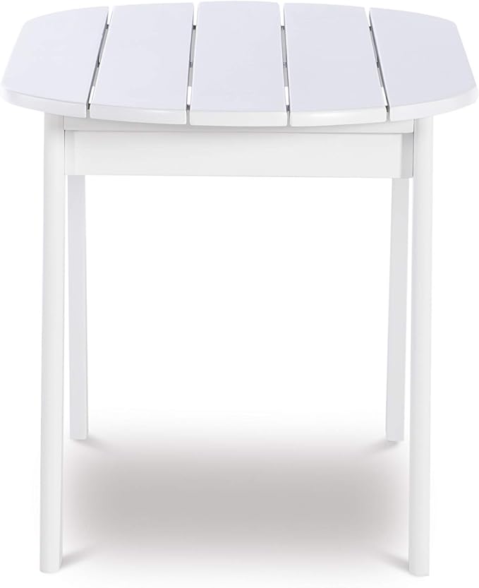 Linon Jayde Adirondack Coffee Table, White 18.11D x 35.24W x 18.11H in