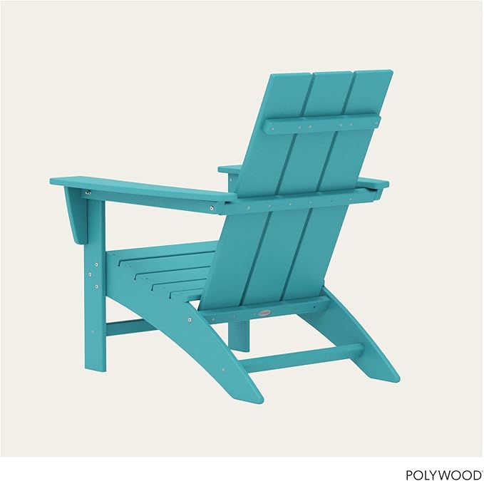 POLYWOOD® Modern Adirondack Chair in Aruba
