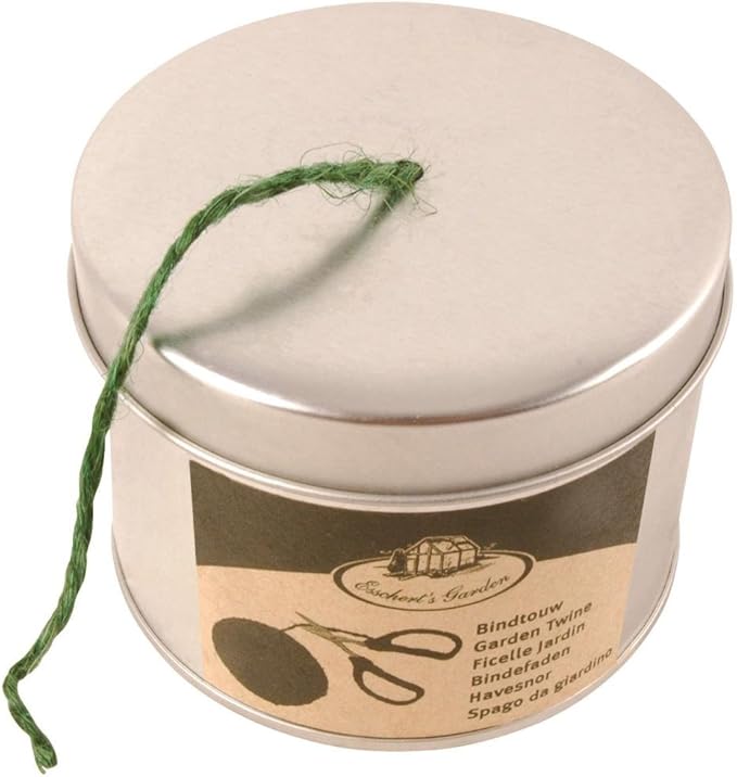 Esschert Design Twine in Metal Canister