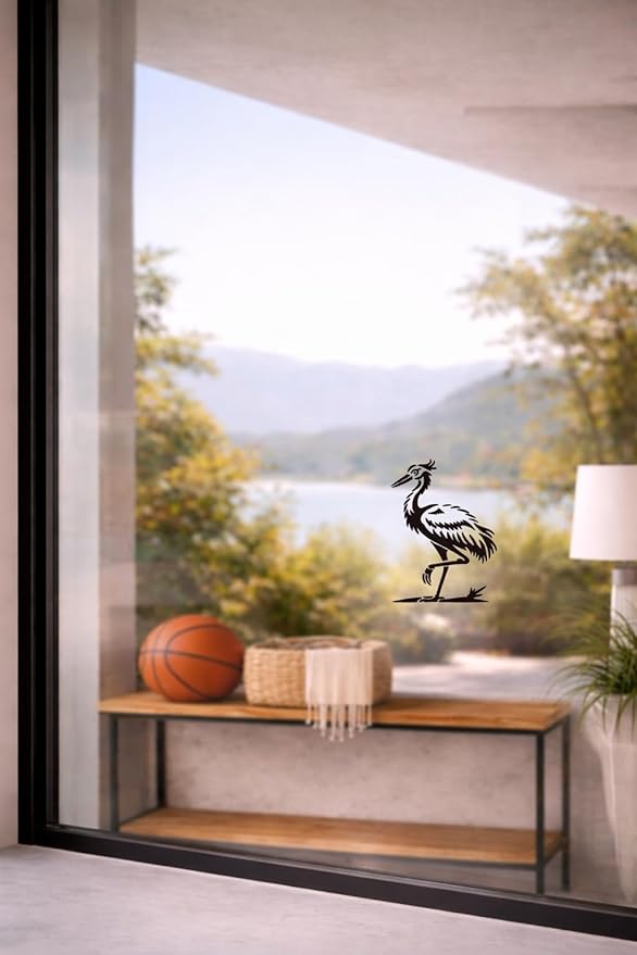 Crane Bird Stencil – Elegant Reusable Wildlife Art Stencil for Painting, Crafts, Wall Art and DIY Decorations (3 Pcs Set)
