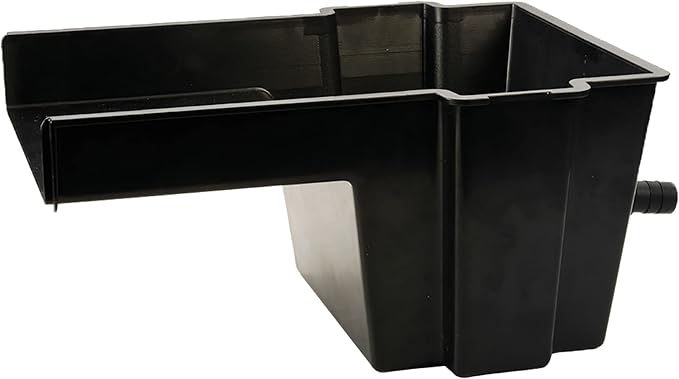 Pond boss Waterfall Spillway, 8 inch Wide Weir, Waterfall Box, Smooth Flow, Durable Construction, Easy to Install, Great for Waterfalls, Pondless Water Features and Streams