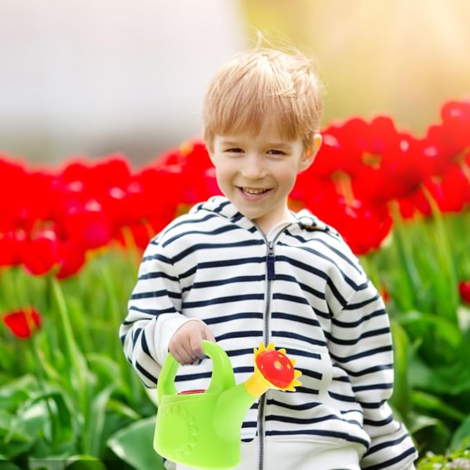 STOBOK 3Pcs Kids Watering Can, Chicken Watering Cans Bath Toy Kids Gardening Outdoor Toys Water Play Set for Toddlers (Random Color)