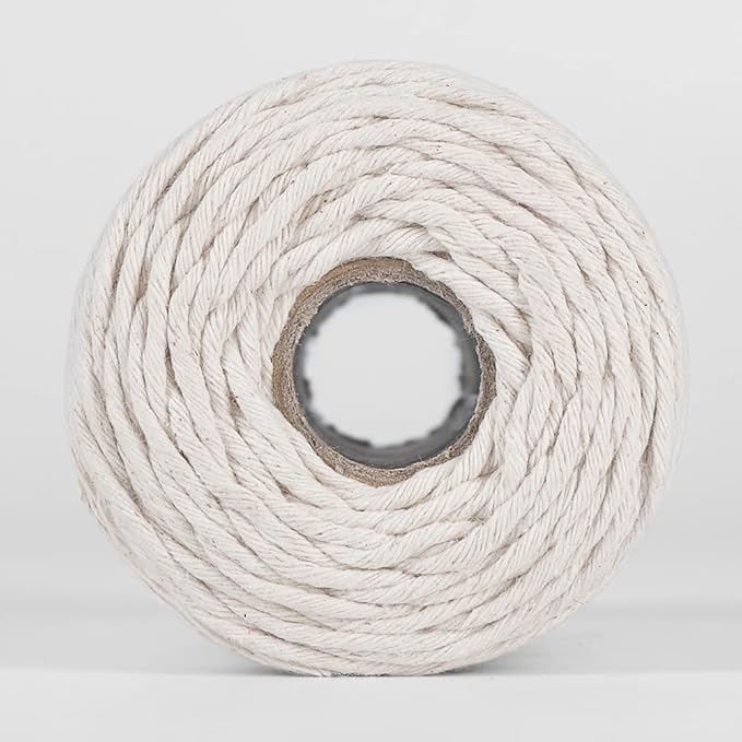 Tenn Well Butchers Twine, 328 Feet 2mm 16Ply Food Safe Cotton Kitchen Cooking String for Roasting, Tying Meat, Trussing Turkeys, Baking, Making Sausage and More