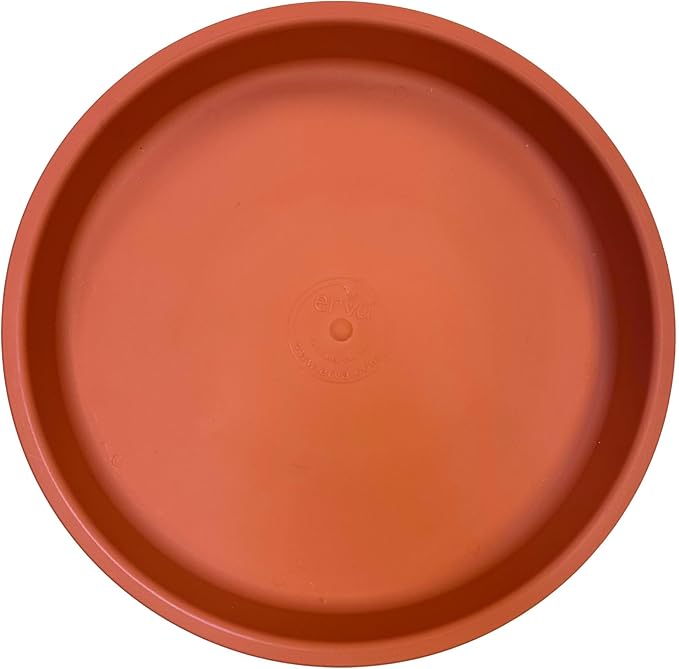 Erva Bird Bath Plastic Dish - Terra Cotta (D14CL)