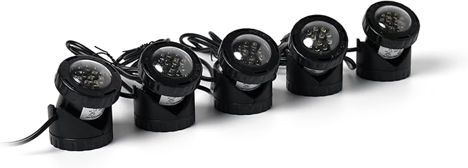 Jebao Submersible LED Pond Light, Set of 5