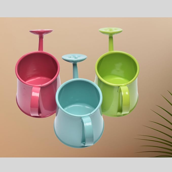 Mini Decorative Watering Can, Set of 6, Height 1.97 inch, Cute Metal Jug for Hand Crafts,Garden Theme Parties and Home Decor