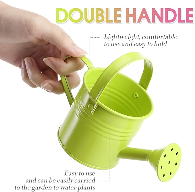 5PCS Watering Cans Kids Metal Watering Can Indoor Plants Small Watering s for Indoor Plants Watering Mini Gardening Water for s