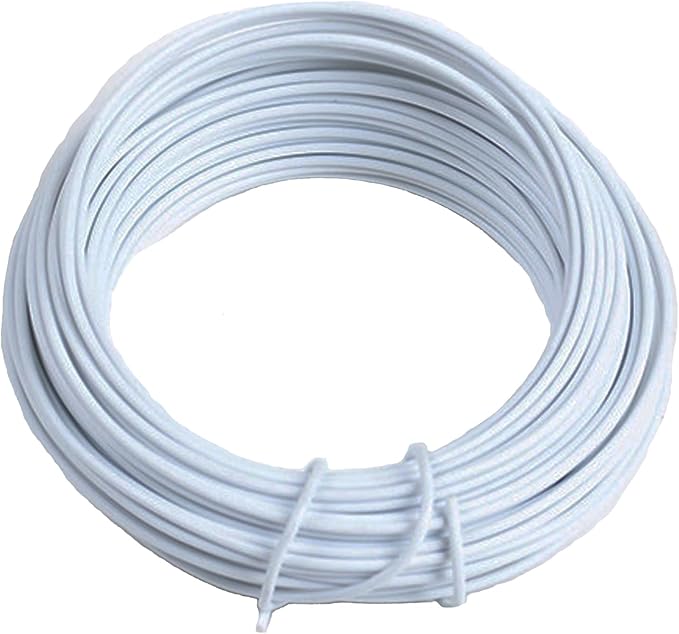 65.5 Feet Twist Ties for Climbing Plants Green Gear Ties Garden Plant Wire Outdoor & Indoor Plants Supporting Tree Tomatoes Vegetables Tape (Diameter - 2.5MM)