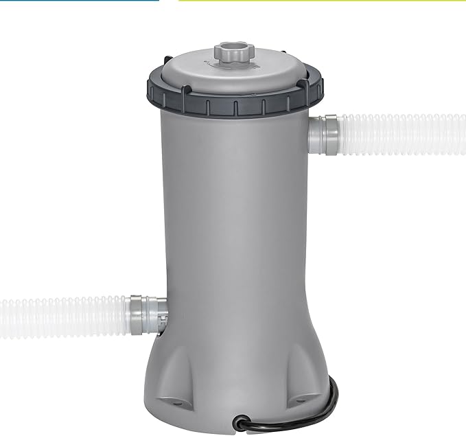 Bestway 530 GPH Filter Pump for Above Ground Swimming Pool with Type III-A/C Cartridge
