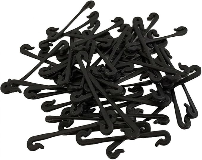 300PCS Grape Vine Trellis Clips - Compatible with Raspberry Canes, Kiwi, Grapevines, Plant Support Ties, Garden Training Buckles & Hooks